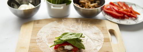 спринг-роллы с курицей. Шаг 11