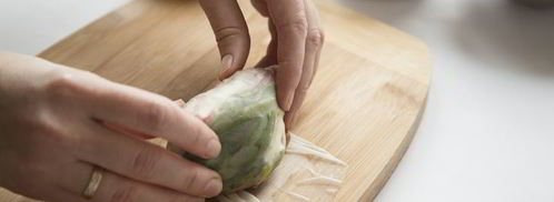 спринг-роллы с курицей. Шаг 13