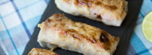 спринг-роллы с курицей. Шаг 16