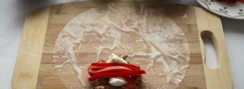 спринг-роллы с курицей. Шаг 10