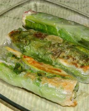 Спринг-роллы с семгой