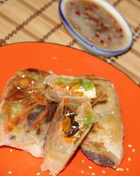 Спринг-роллы с тофу