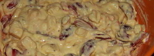 спринг-роллы с творогом, клубникой и бананом. Шаг 3