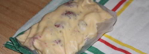 спринг-роллы с творогом, клубникой и бананом. Шаг 6