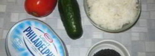 вегетарианские роллы. Шаг 2