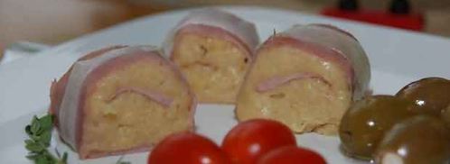 ветчино-картофельные роллы. Шаг 28