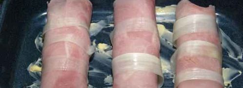 ветчино-картофельные роллы. Шаг 24