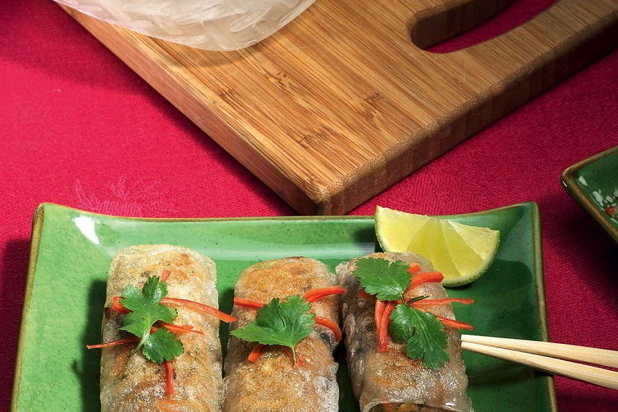 Рецепт вьетнамские роллы с мясом ягненка