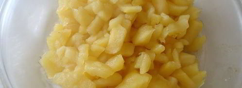 бисквитный рулет с яблочным парфе. Шаг 16