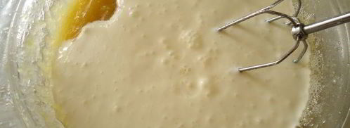 бисквитный рулет с яблочным парфе. Шаг 21