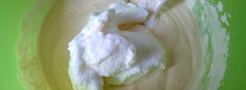 бисквитный рулет с яблочным парфе. Шаг 9