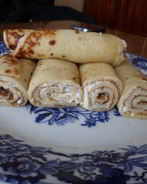 Блинный рулетик для любимого