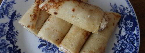 блинный рулетик для любимого. Шаг 7