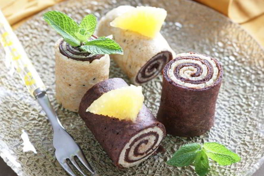 Рецепт блинные рулетики