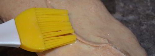 грибной рулет из картофельного теста. Шаг 12