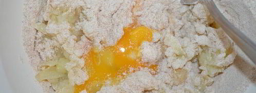 грибной рулет из картофельного теста. Шаг 7