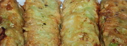 капустные рулетики с куриным филе и брынзой. Шаг 7