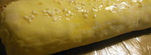 картофельный рулет с фаршем. Шаг 7