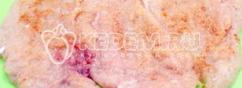 куриные рулетики с печенью. Шаг 2