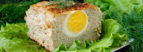 мясной рулет с яйцом. Шаг 7