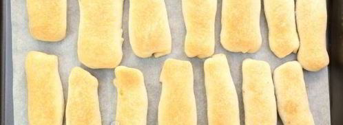 постные рулетики с орехами и яблоком. Шаг 10