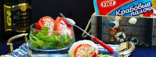 праздничный закусочный рулет из лосося. Шаг 6