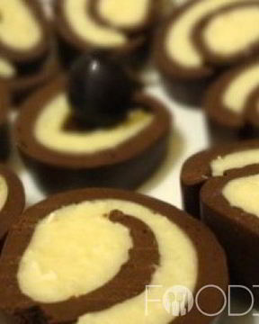 Простой шоколадный рулет