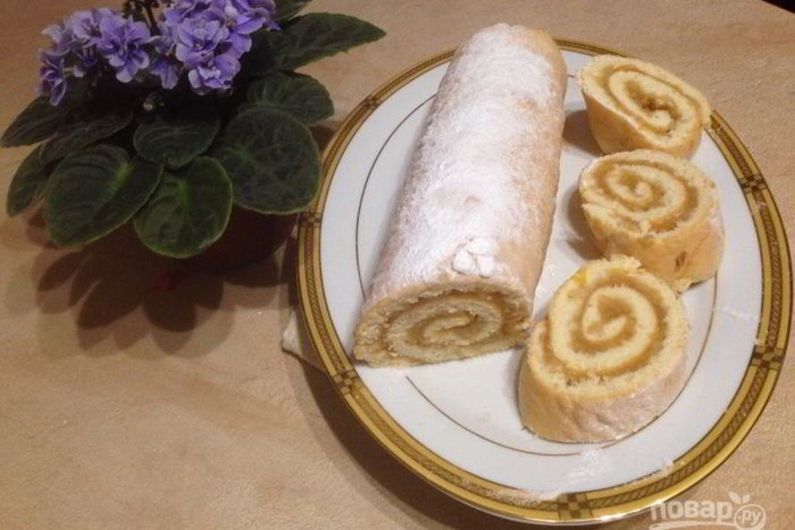 Рецепт рулет быстрый