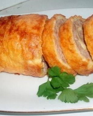 Рулет из фарша