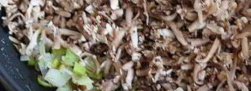 рулет из лаваша с грибами. Шаг 2