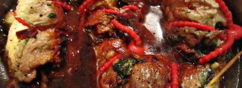 рулет из свинины краски италии. Шаг 11