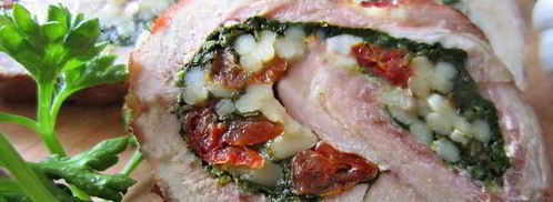 рулет из свинины краски италии. Шаг 14