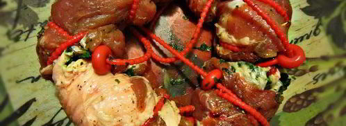 рулет из свинины краски италии. Шаг 9