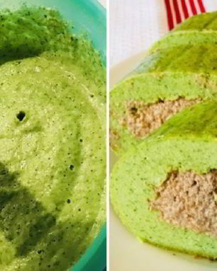 Рулет с сыром и грибами