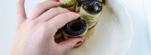 рулетики из баклажанов с сыром. Шаг 3