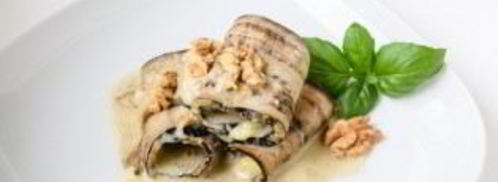 рулетики из баклажанов с сыром. Шаг 10