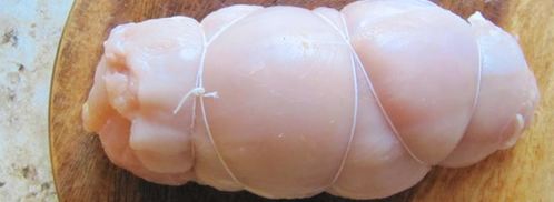 рулетики из куриного филе с тыквой. Шаг 4