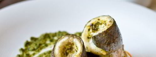 рулетики из сибаса с песто. Шаг 9