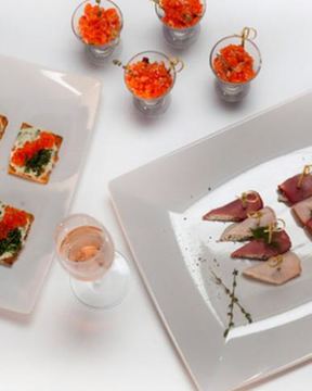 Рулетики из ветчины