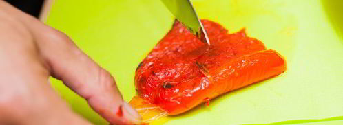 рулетики из запеченного перца. Шаг 4