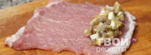 рулетики мясные. Шаг 15