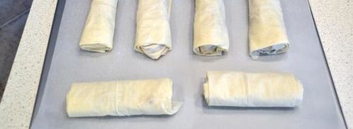 рулетики с куриной начинкой. Шаг 7