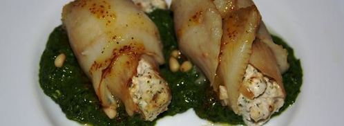 рулеты из телапии с творожным сыром и орехами. Шаг 11