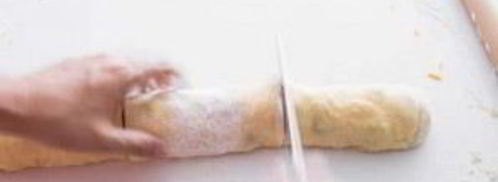 рулеты с сыром и перцем. Шаг 4