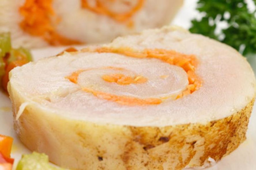 Рецепт рыбный рулет с морковью