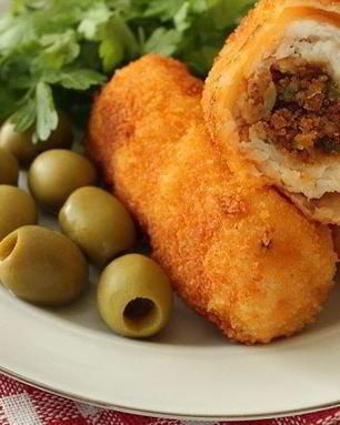 Рыбные рулетики по-сицилийски