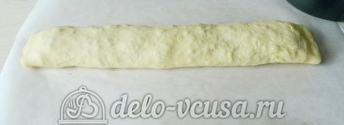 слоеный рулет с фаршем. Шаг 6