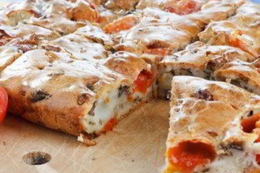 Рецепт слоеный рулет со сладким перцем