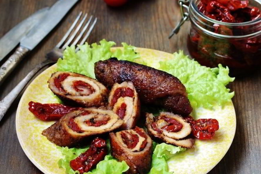 Рецепт средиземноморские рулетики