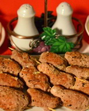 Свиные рулетики с сыром